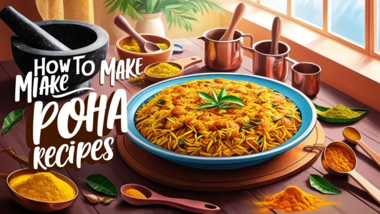 पोहा बनाने की विधि | Poha recipe in Hindi |How to Make Poha Recipes
