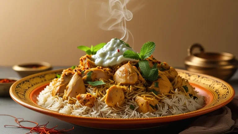 Haidrabadi chicken dum biryani recipe