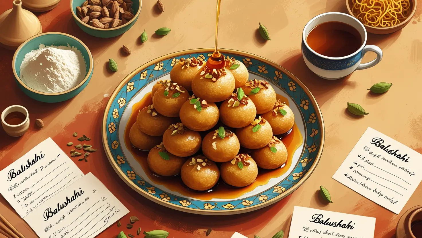 Balushahi recipe in Hindi