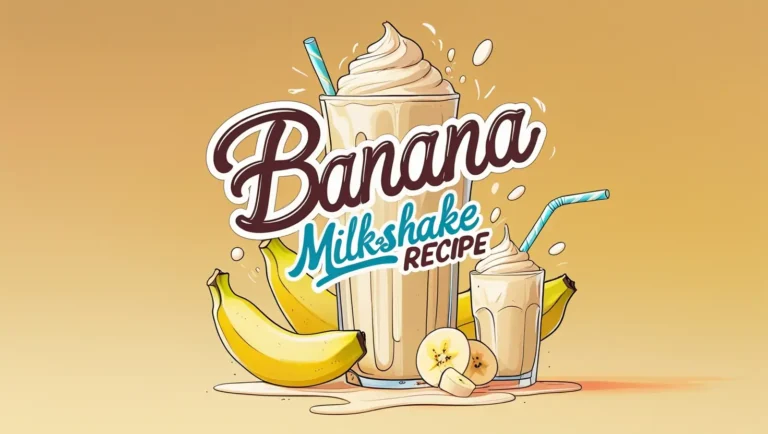Banana milk shake recipe in Hindi